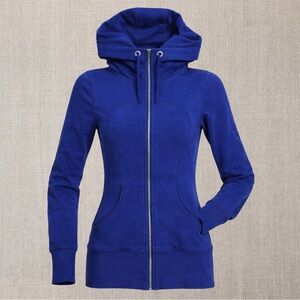Lululemon Full Zip Yoga Jacket - Saphire Blue
